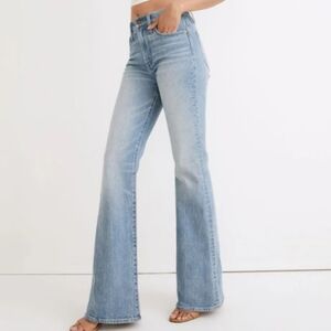 Madewell The Perfect Vintage Flare Jean Size 24 Petite, Women's Cotton Jeans